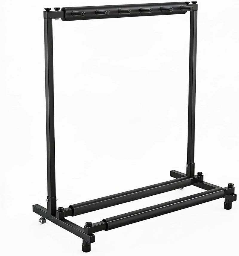 Gearlux حامل جيتار قابل للطي - يحمل 5 جيتارات كهربائية أو أكوستيك - Image 1